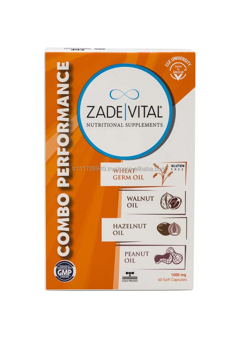 
Combo Performance - Wheat Germ, Walnut, Hazelnut, Peanut Oil - Zade Vital Nutritional Supplements 