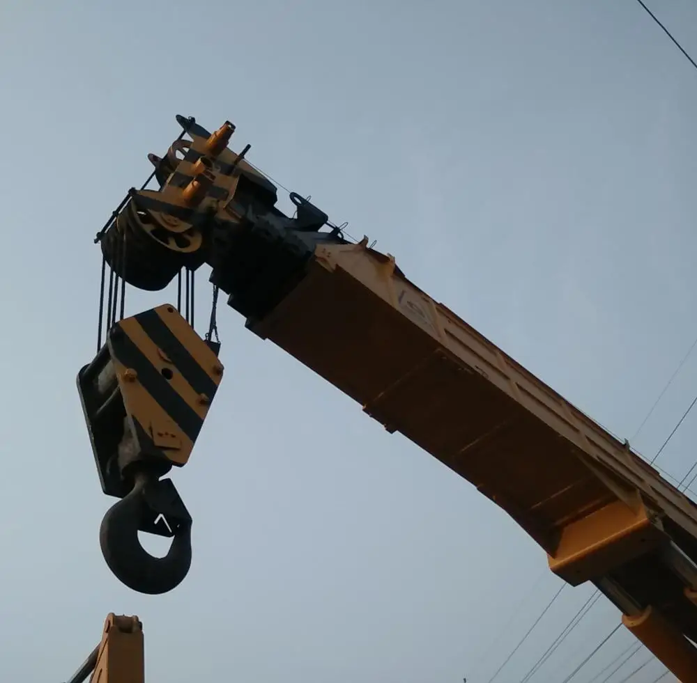 Telescopic Boom Mobile Crane 80 Tons Used GROVE RT980 Truck Mounted Crane