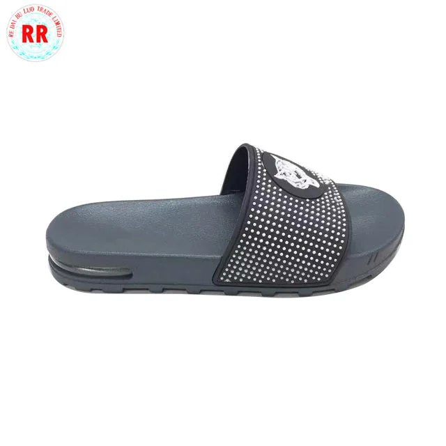 high quality wholesale men slide slippers sandal pvc sole men home shoes