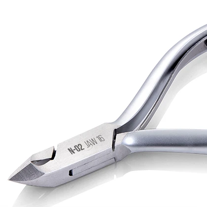 NGHIA N-02 Stainless Steel Grey Finished Top Quality Export Cuticle Nipper Factory Manufacturer Made In Vietnam Export OEM