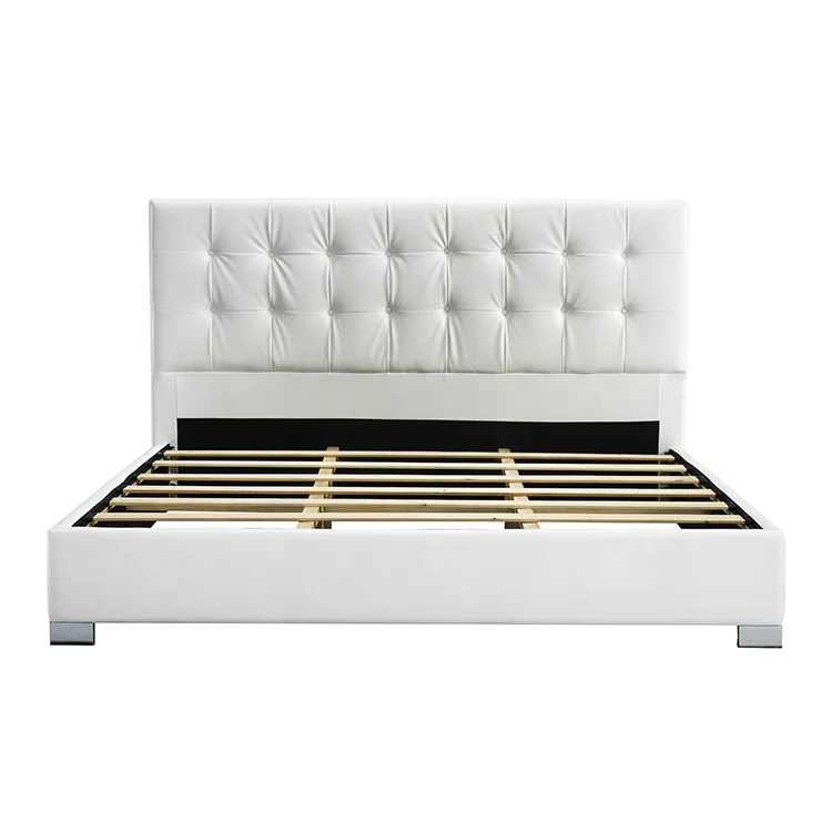 Прямая продажа с фабрики, оптовая продажа, кожаная односпальная кровать для отеля