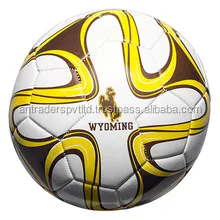 cheap stitched pvc promotional soccer football/ cheapest Sialkot Pakistan made promotional soccer football size 4 5
