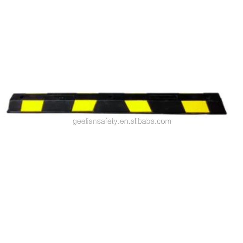  New modle safety design durable Rubber wheel stopper Parking Wheel Stop and Truck