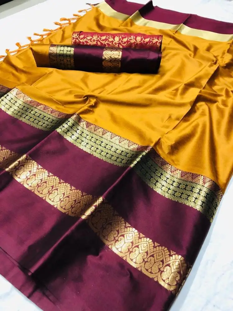 
Fancy design for women latest design heavy silk cotton sarees / sari 