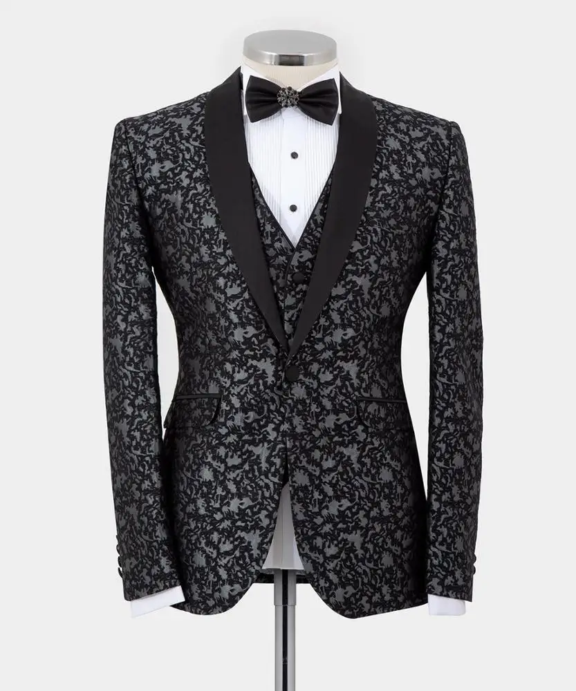 
3 Piece Custom Made Tuxedo 