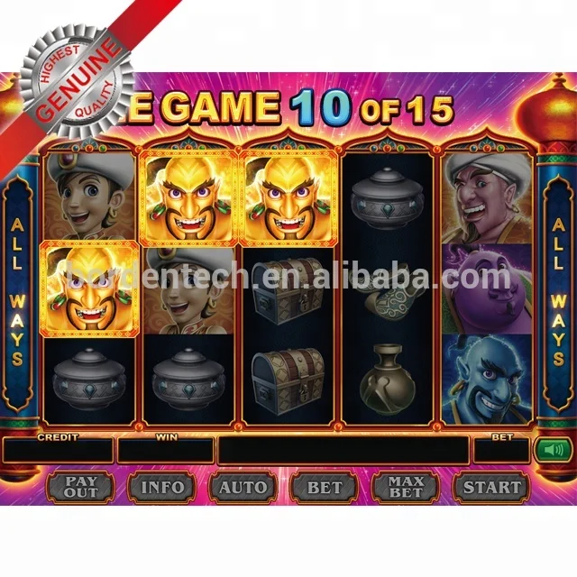 Taiwan tragamonedas juego - Genie juego maquina video juego al azar arcade pcb