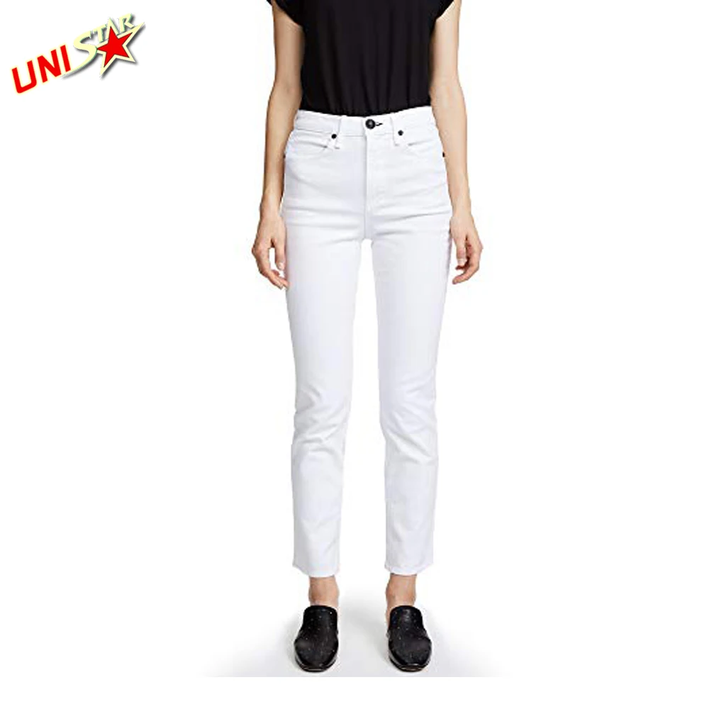 Hot Product Women Cigarette Jeans Pants