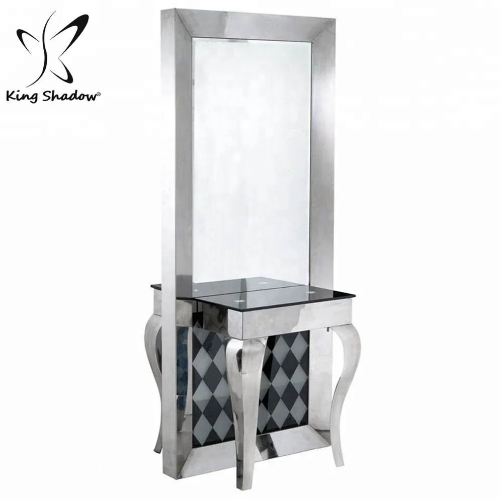Hair Cuttring Salon Furniture Mirror Station for Sale