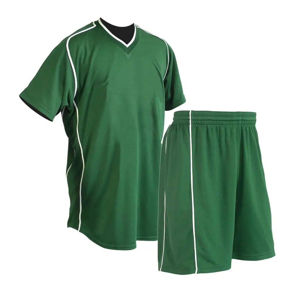 Soccer Uniform Quick Dry Wholesale Price Customize Soccer jersey Set Breathable Soft Fabric Soccer Uniform