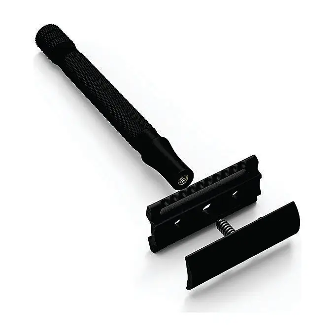 Matte black shaving safety razors MSE 24 customize razor double edge safety razor