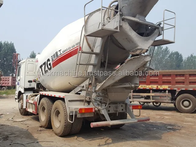 
Good Condition Sinotruk Used 10 Wheels Howo Mixer Truck 10 cbm for sale 