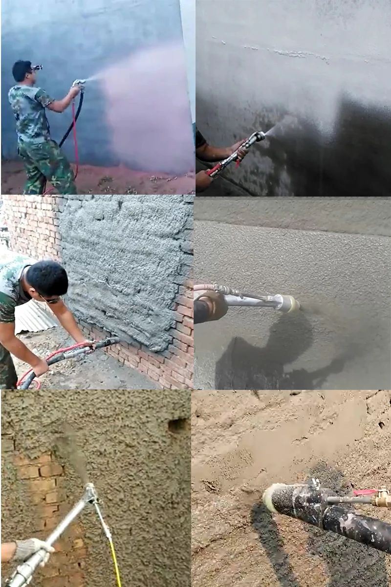 plastering machine performance