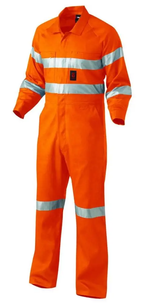 Cheap safety coverall /workwear uniforms / grey cotton working coverall Cheap internet corporate workwear for men