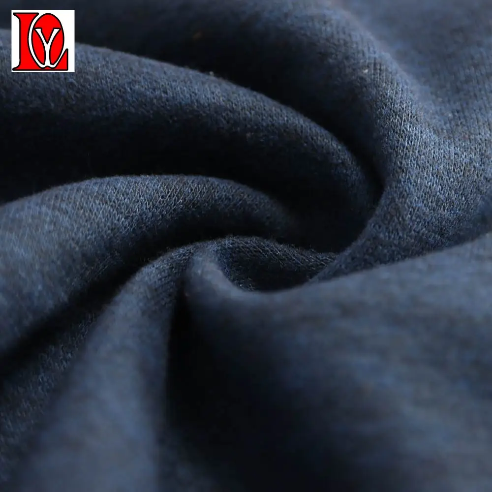 Polyester Cotton Rayon Blend Fabric Fleece Cotton Fleece Fabric With Face Peach