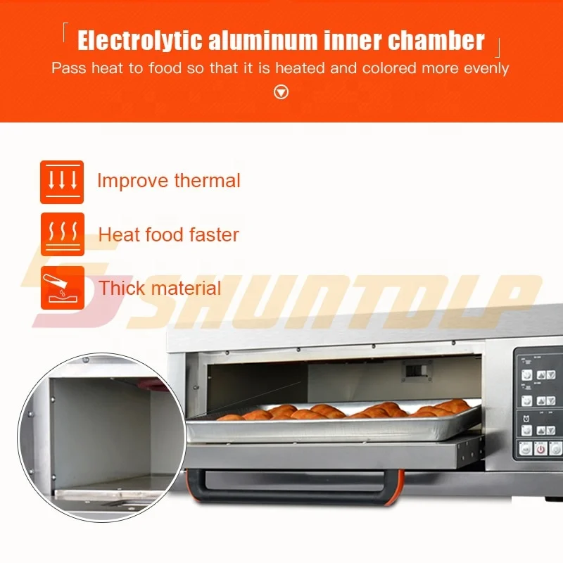 1 deck 1 tray, Commercial electric bread oven, One tray deck oven  bakery equipment
