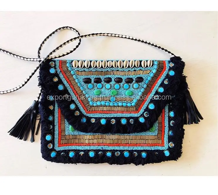 Indian Handcrafted Clutch Bag Evening Bag New Arrival Direct Factory Transfer Guru Kirpa Export wholesale