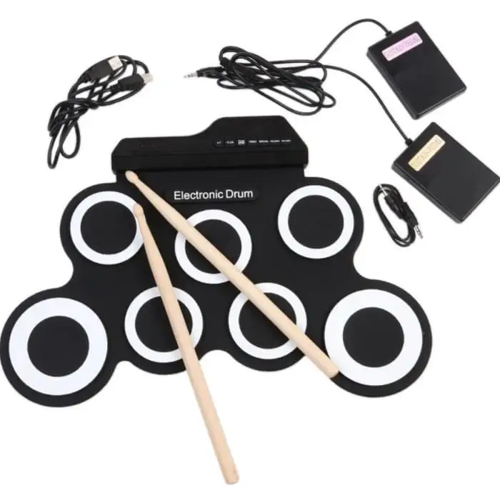 Non-toxic and harmless environmental protection silicone electronic digital drum electric electronic