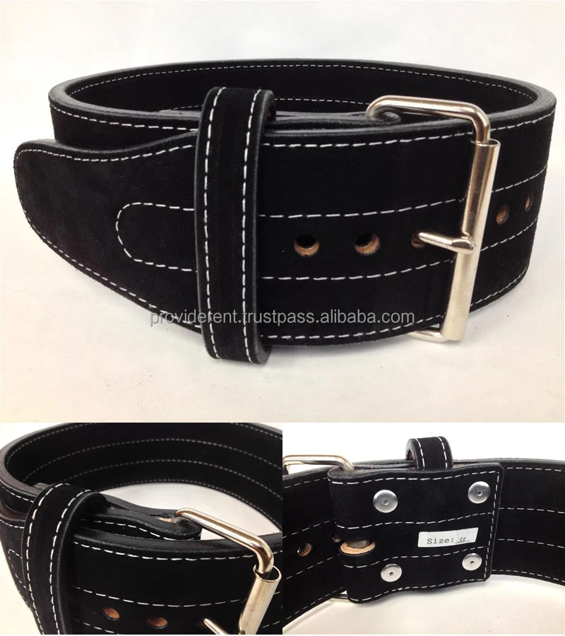 weightlifting Belt Back Support Gym Training Power lifting 10mm Thickness Custom design Dead lift Workout Belt