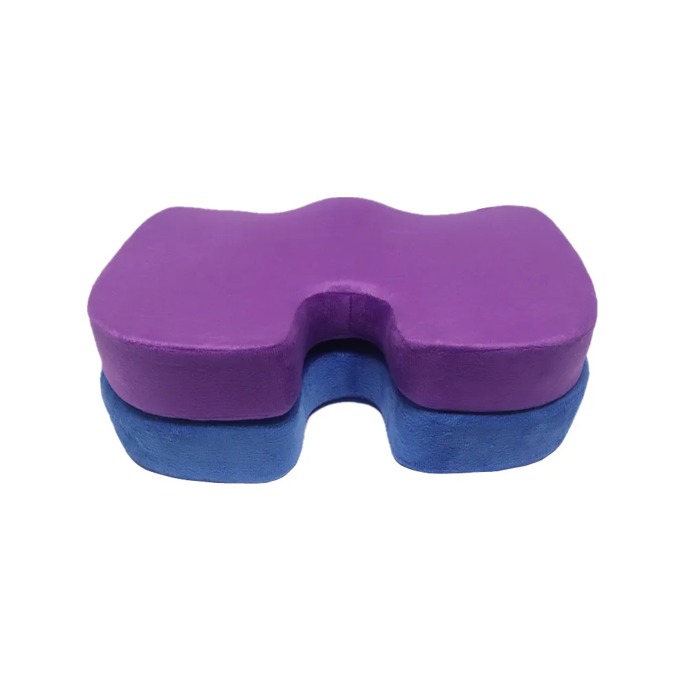 Hot Sale Pillow Car Seat Plush Fabrics Keep Warm Memory Foam Seat Cushion