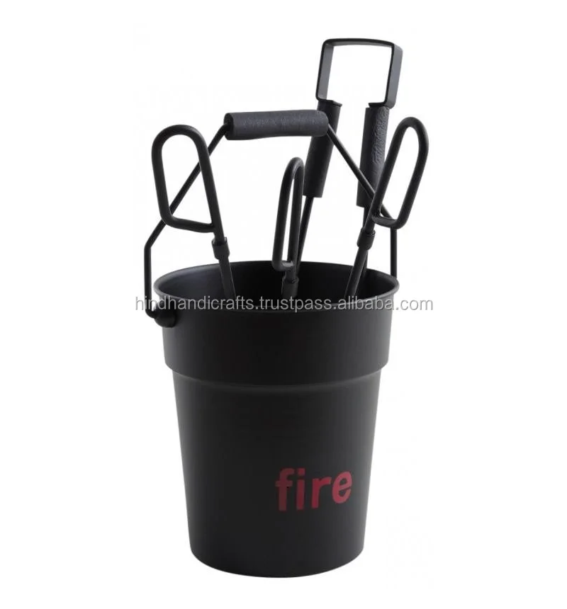 Iron Log Holder Cum Fire Place Accessories Stand | Iron made Fireplace Accessories Log Holder