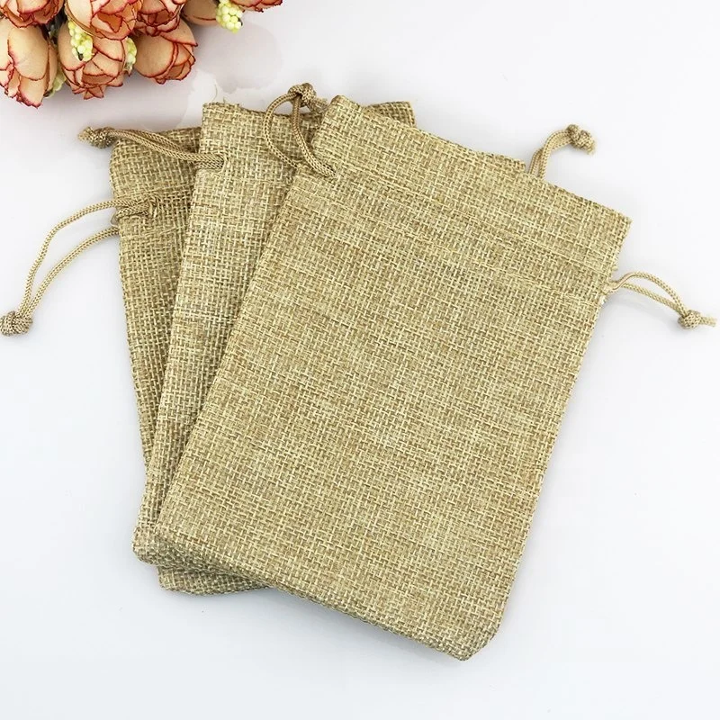Stylish Natural Raw Jute Pouch bag