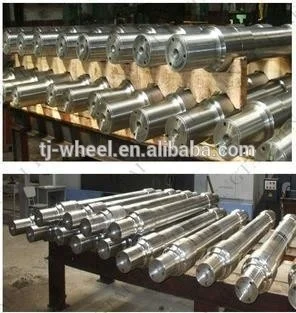 Forged locomotive wheelset and train wheel for hot sale