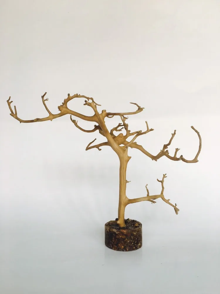 Wholesale Aquarium Polyresin Coral Ornament Fish Accessories Decorations Box Logo Tank Packing Balance Hotel Feature Eco Brown