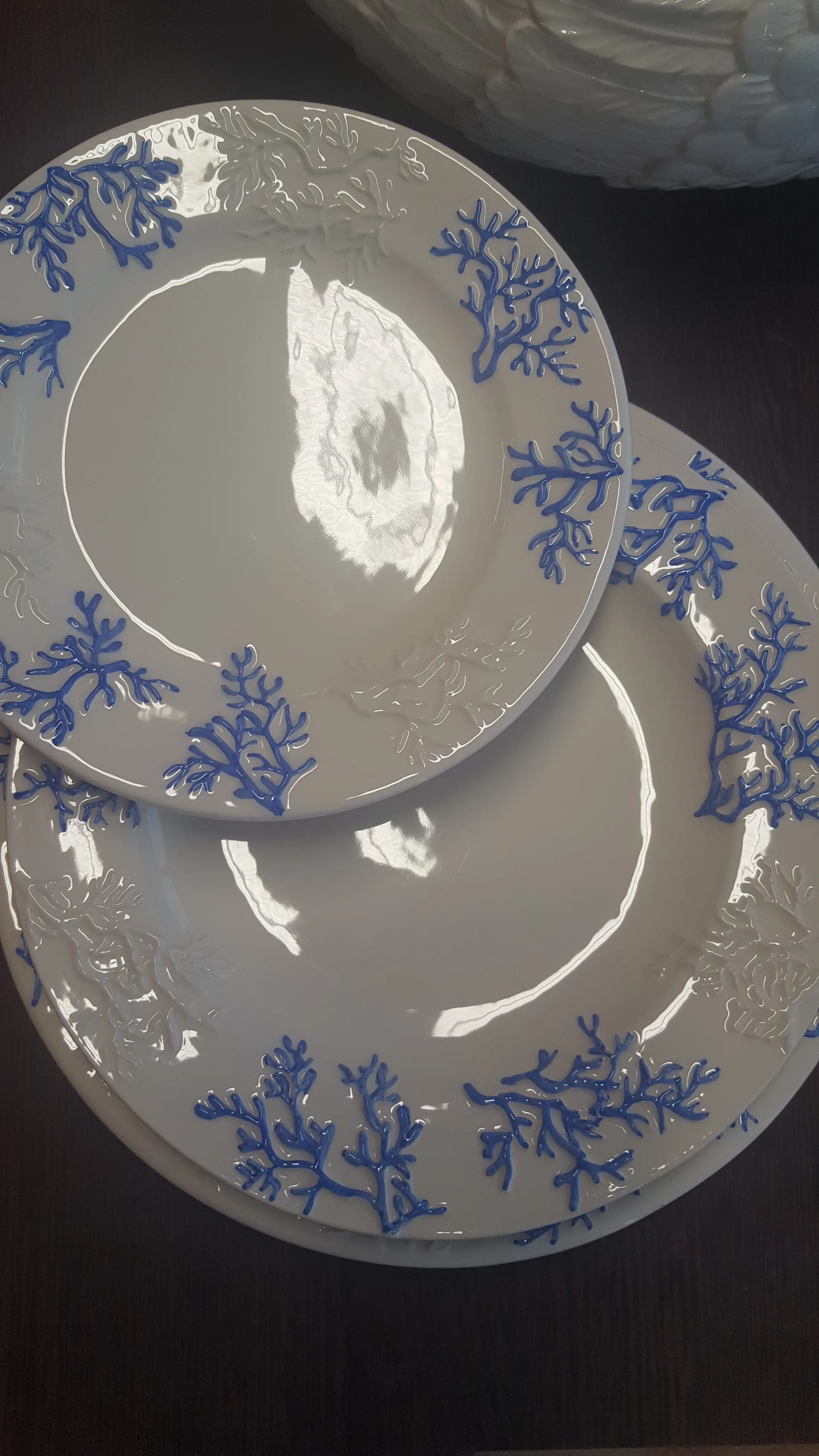 LUXURY Italian Ceramic Plates and tableware Made in Italy Handcrafted for wedding and everyday use