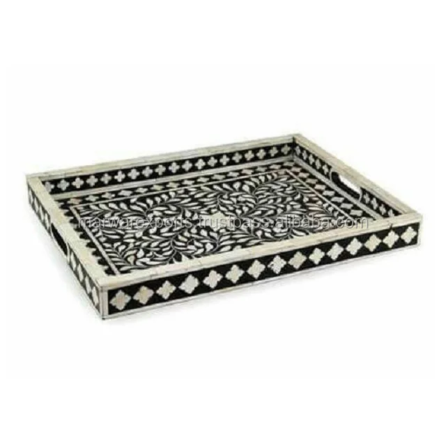 Wholesale price Bone Inlay Serving Tray