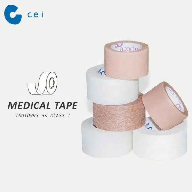 Hospital Supply High Breathable Adhesive Tape Medical Adhesive Plaster Wound Care Surgical Tape