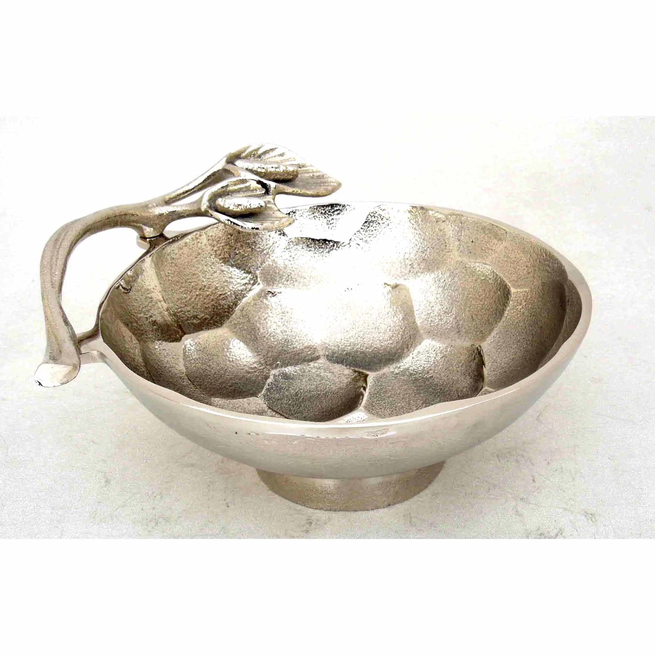 
Metal Material Designer Bowl with Handle. 
