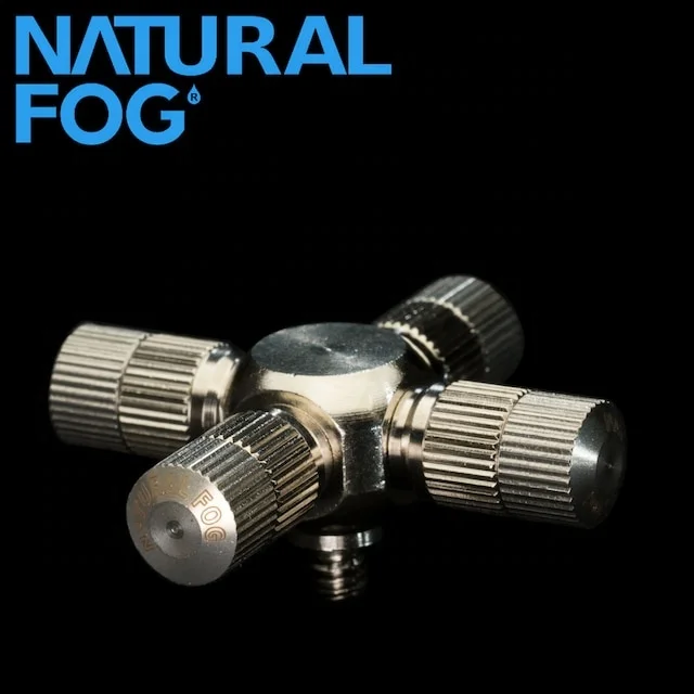 Taiwan Natural Fog High Pressure Mist Nozzle 1 to 3 Cluster