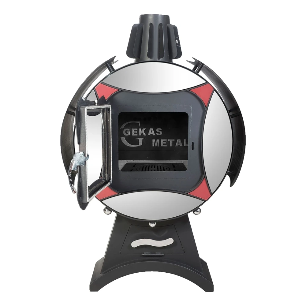 
16,4 kW European Quality Wood Burning Stove | 81,2% Efficiency (Gekas Stoves - SG 1200) Beige, Bordeaux 