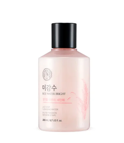 Korean cosmetic The Face Shop Rice Water Bright Cleansing Water 200ml