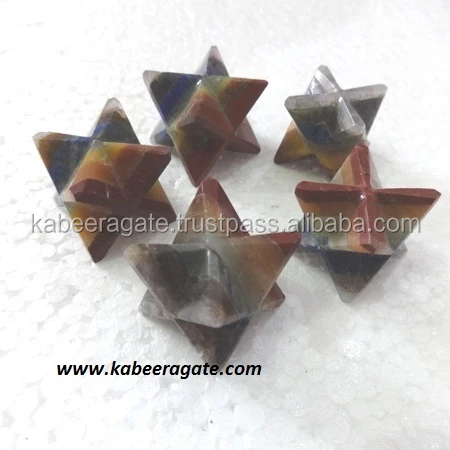 Seven Chakra Bonded Merkaba Star Wholesale Healing Merkaba Star