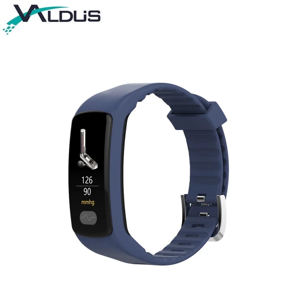 
ECG PPG Smart Bracelet Fitness Tracker 0.96 inch Color Screen Sports Smartwatch Electrode/Photoelectric Heart Rate Monitor E07 