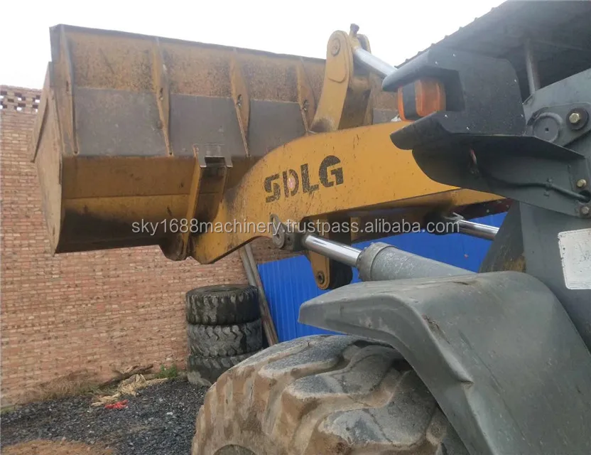 Chinese used LG953 /LG856/LG855 used wheel loader with cat engine/chinese loader 856  wheel loader