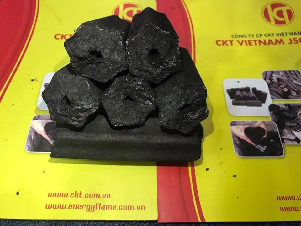 
Platinum quality sawdust briquette charcoal/100% natural hardwood sawdust 