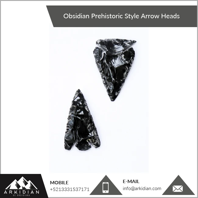 
Top Performance Unique Design Obsidian Style Arrow Heads Handicrafts at Bulk Price 