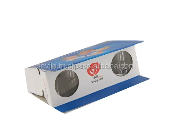 
Hot Selling Customized Foldable Paper Binocular, Binocular For Children 
