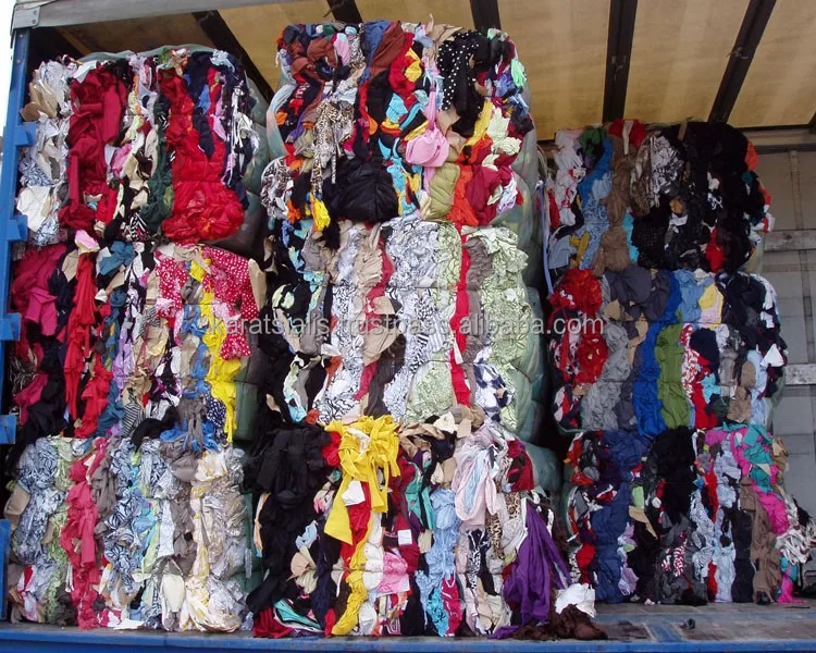 
FABRIC CUTTINGS MIX COLORS AND MIX QUALITY (COTTON - LYCRA, COTTON etc.) BALES (TEXTILE WASTE) FOR FELT 