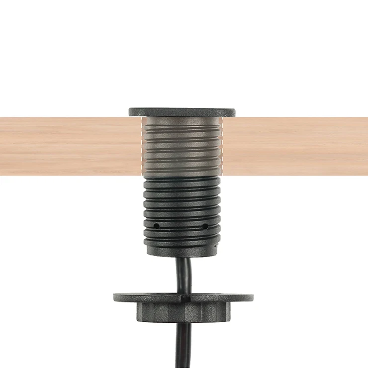 
Square USB Extension Dual Charging Port Power Cord Embedded on Furniture 