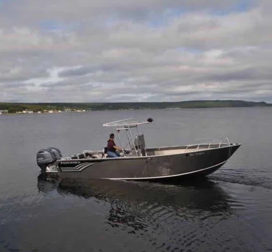 5,8 М алюминиевая плита с фанерным настилом центральная консоль лодка