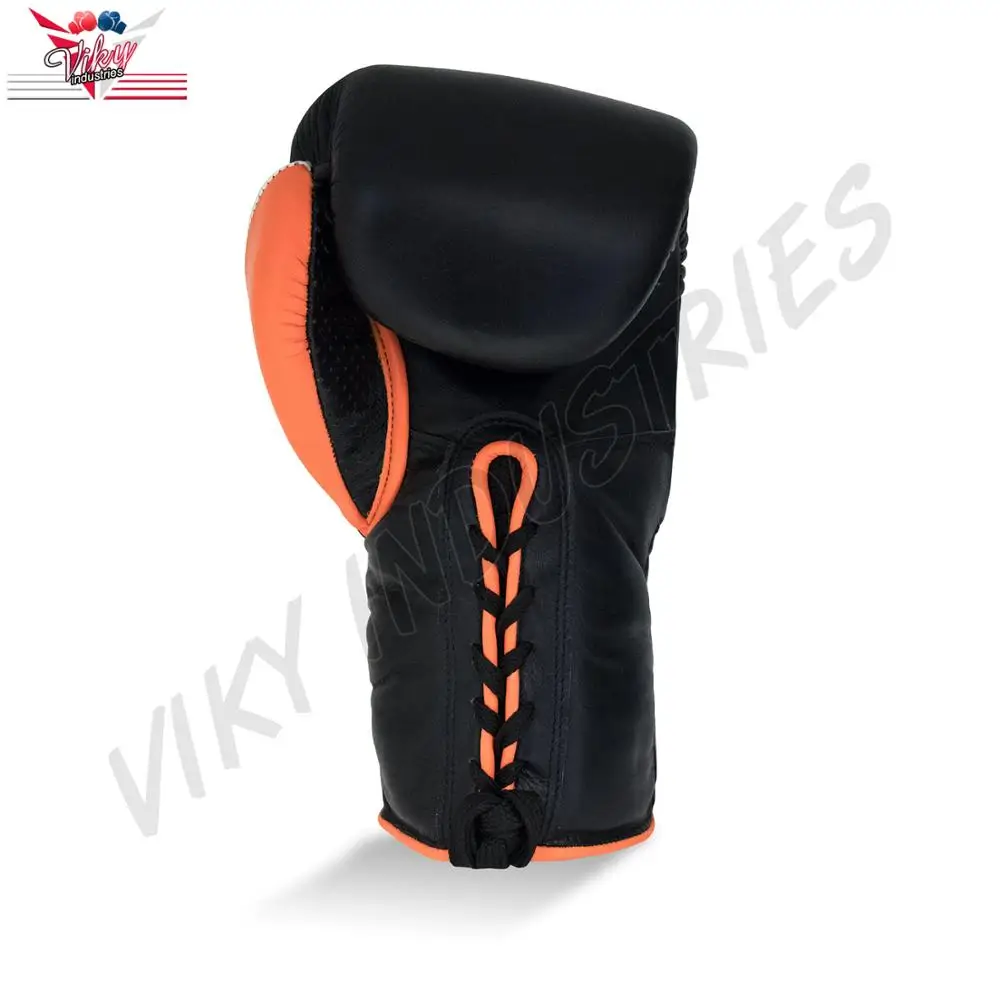 Pro Contest Gloves Black/Gold punching training boxing gloves