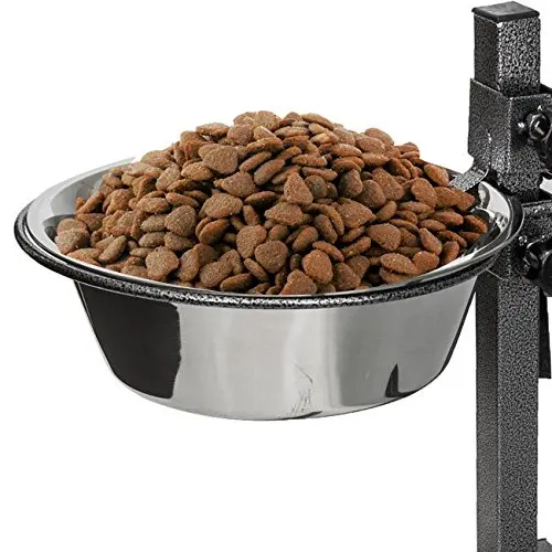 Premium Quality Sale Adjustable Elevated Pet Feeder Raised Dog Dish With Double Stainless Steel Bowls Medium and Large Dogs