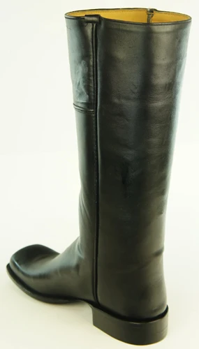 Boots Handmade Pure Leather High Quality Maker Manufactures Long Genuine Leather Calf Boots