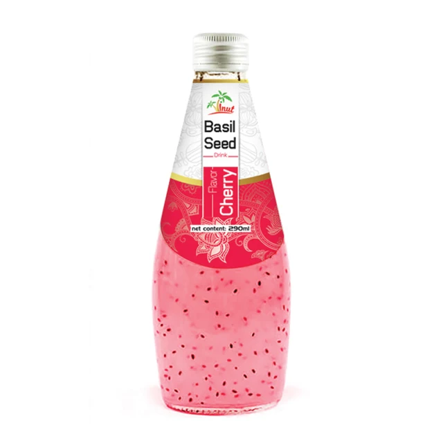 
290ml Cherry flavour Primary Ingredient Basil seed Drink Wholesale  (50030082910)