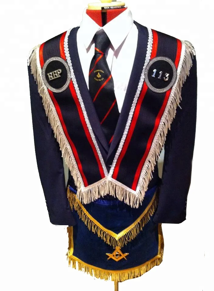 Masonic Regalia Antique Masonic High Priest Provincial Sash Exquisite Provincial Sash Traditional Craftsmanship & Elegant Design
