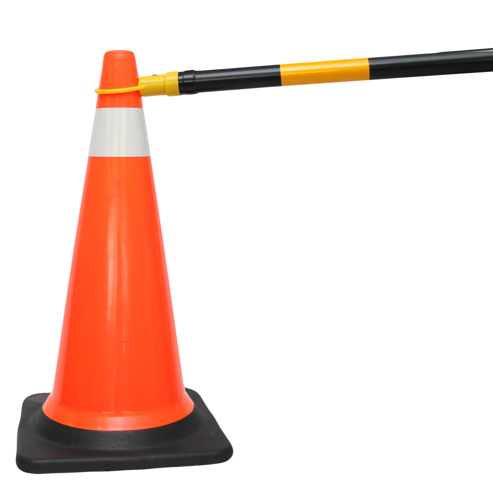 Taiwan Safety Orange Color Reflective PVC Traffic Cone For Driveway Safety