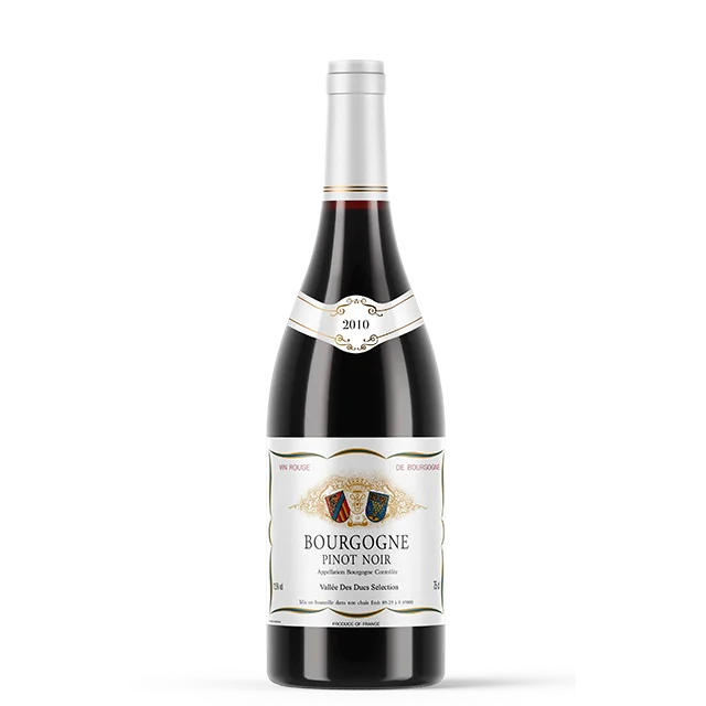 13% Alcohol Content Top Selling High Quality French Burgundy Pinot Noir Sparkling Wine Bottle Supplier